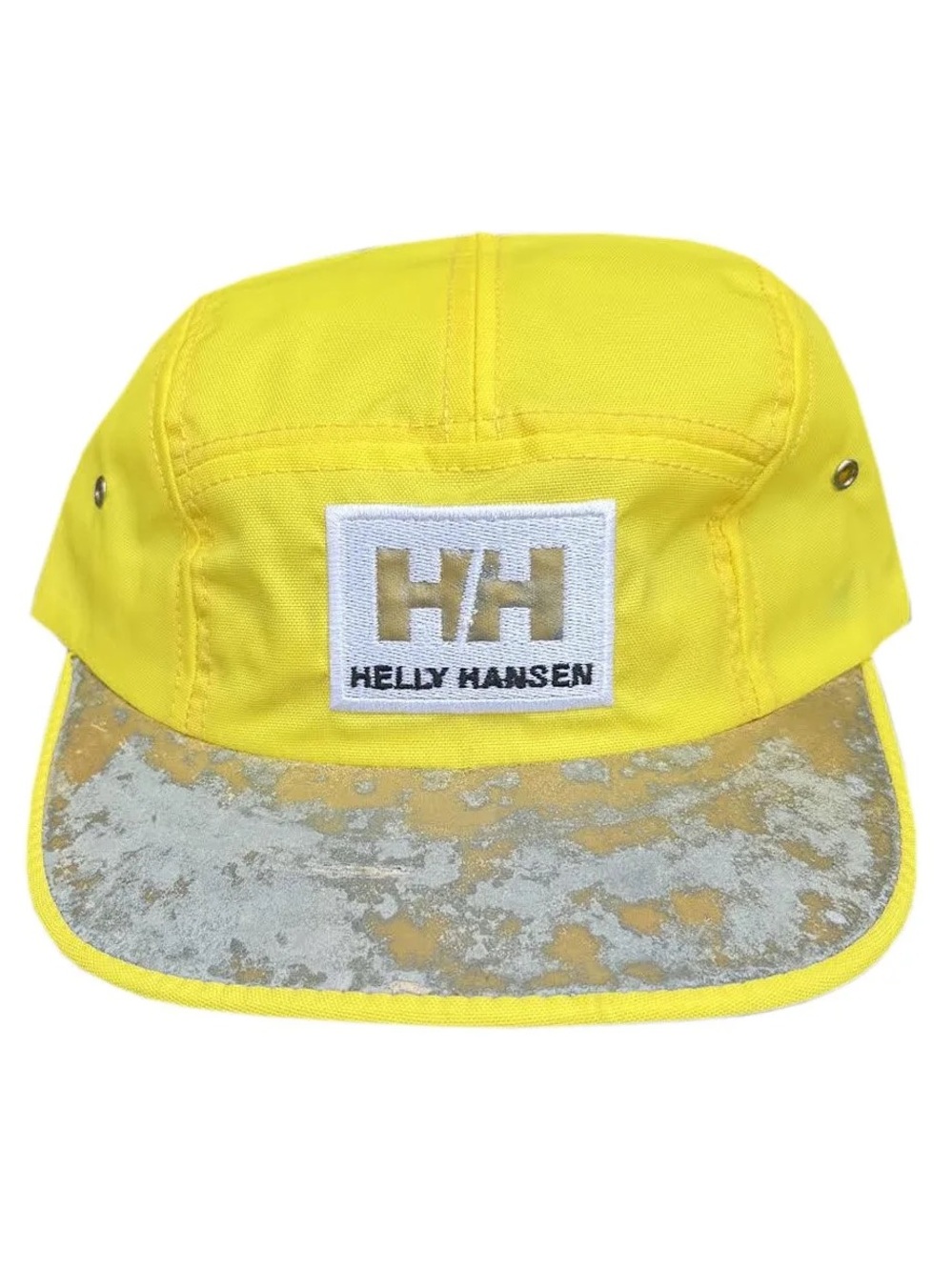 Vintage Helly Hansen Yellow 5 Panel